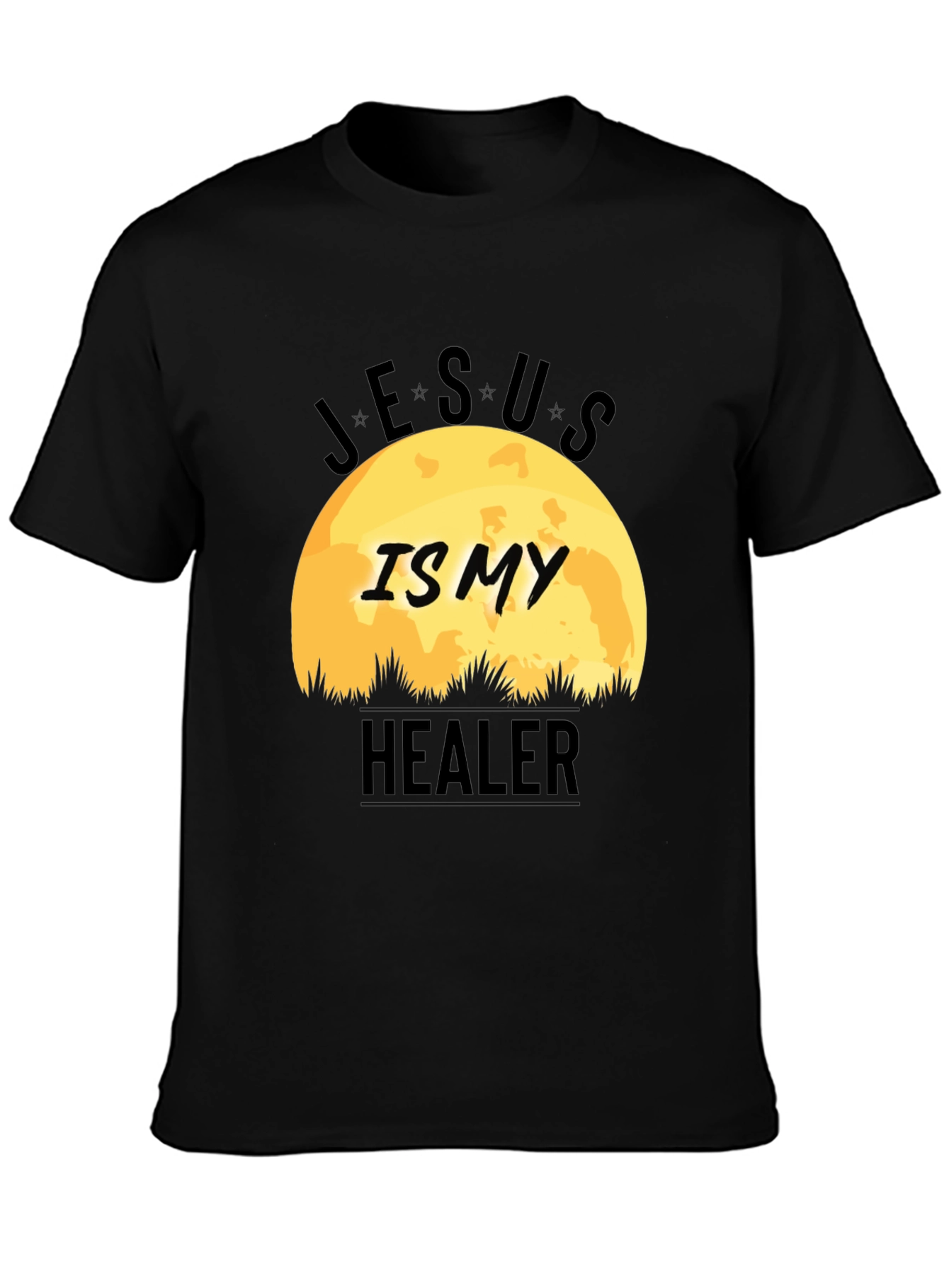 Jesus is My Healer Graphic Tee - Christian Apparel