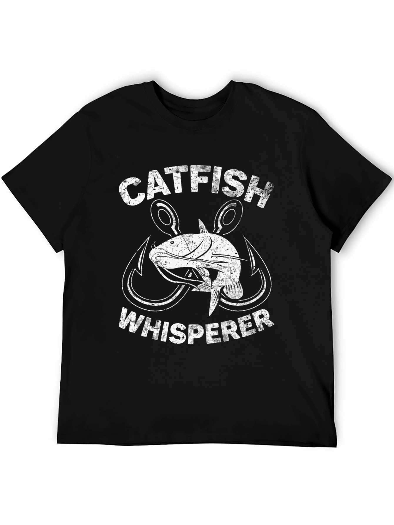 Catfish Whisperer Graphic T-Shirt Fishing Tee