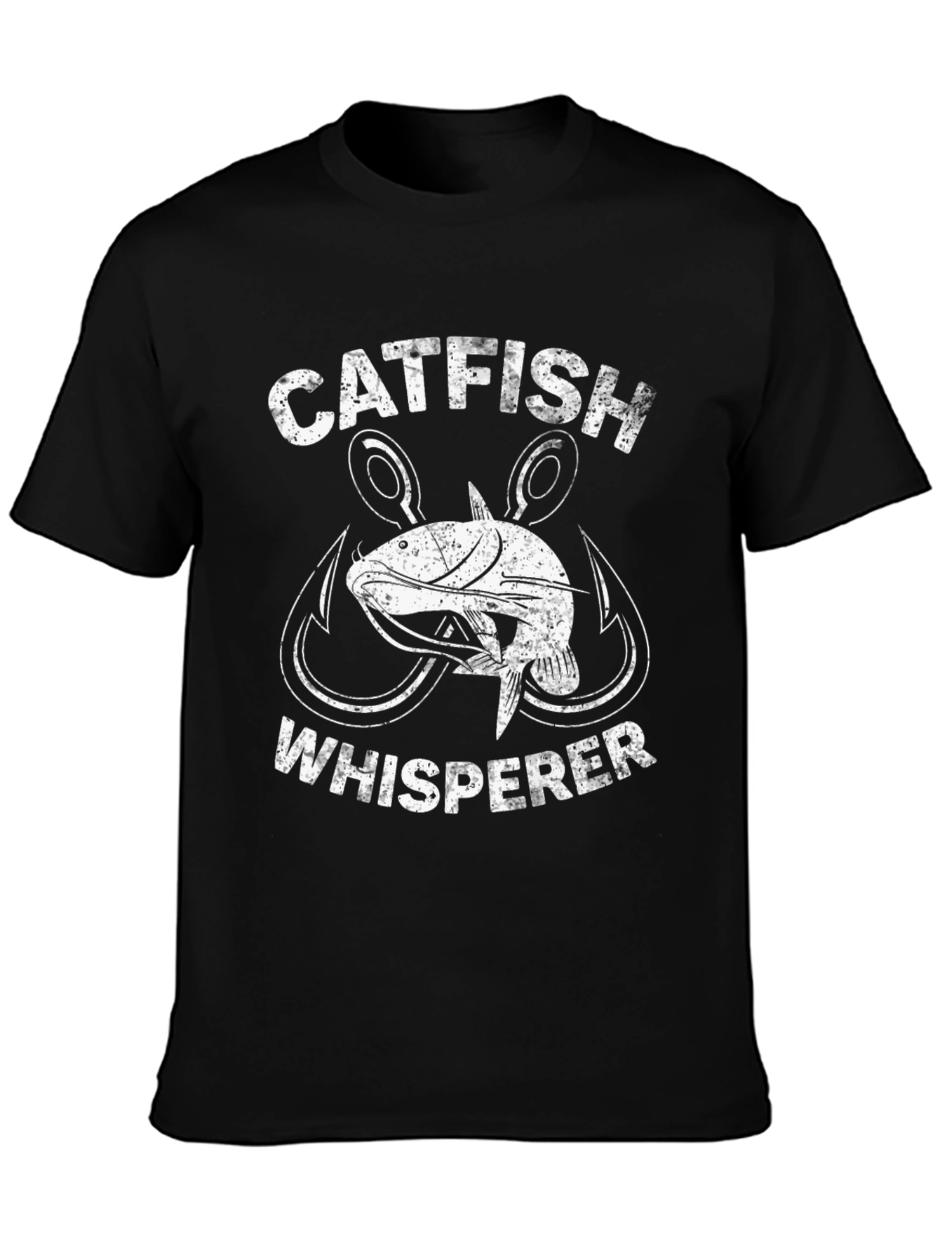 Catfish Whisperer Graphic T-Shirt Fishing Tee