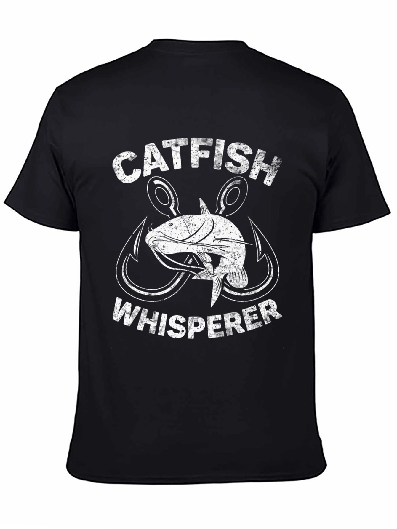Catfish Whisperer Graphic T-Shirt Fishing Tee