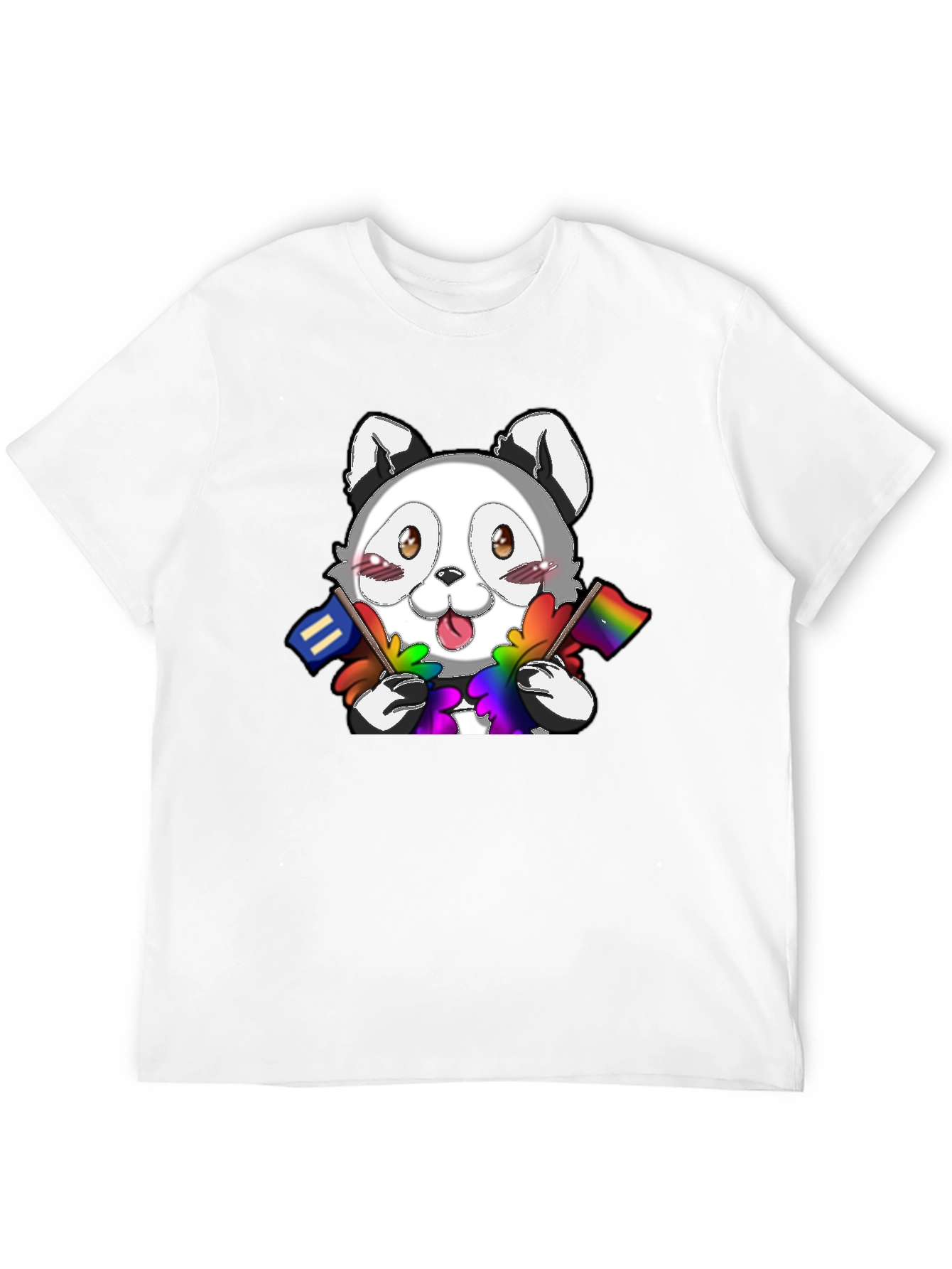 Cute LGBT Pride Raccoon T-Shirt