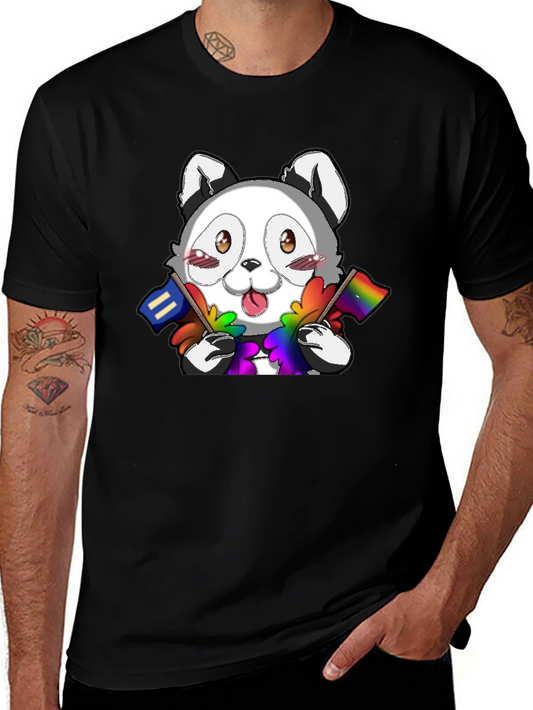 Cute LGBT Pride Raccoon T-Shirt
