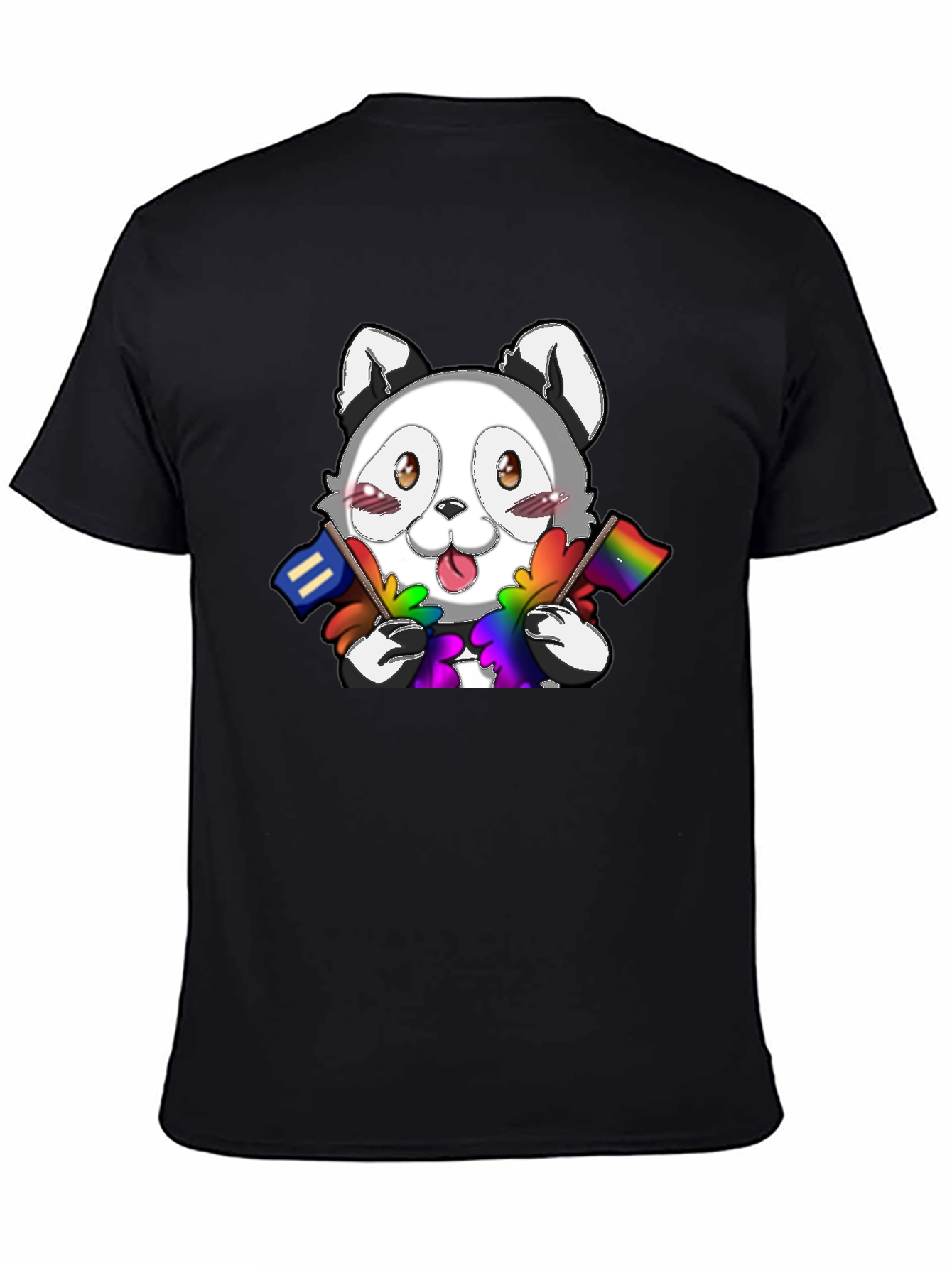 Cute LGBT Pride Raccoon T-Shirt