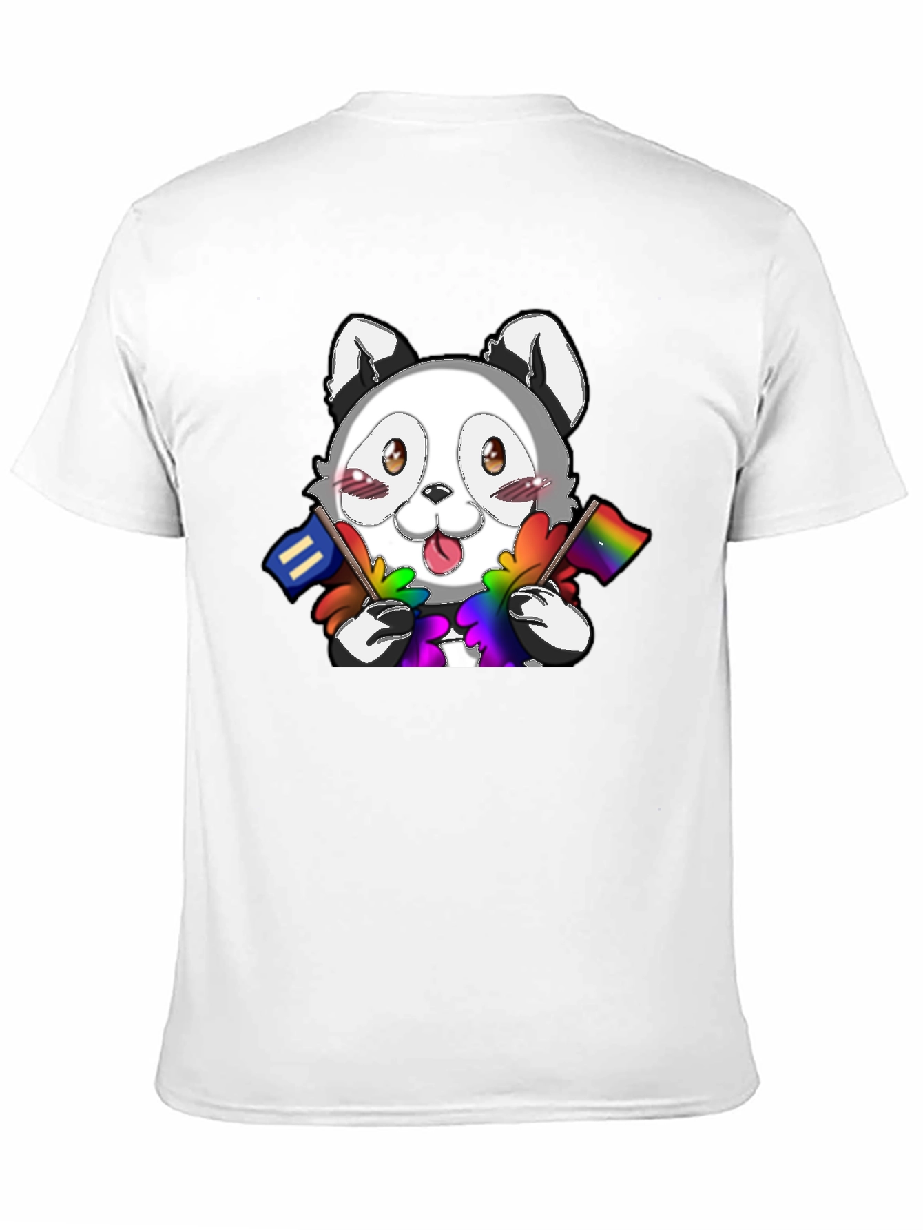 Cute LGBT Pride Raccoon T-Shirt