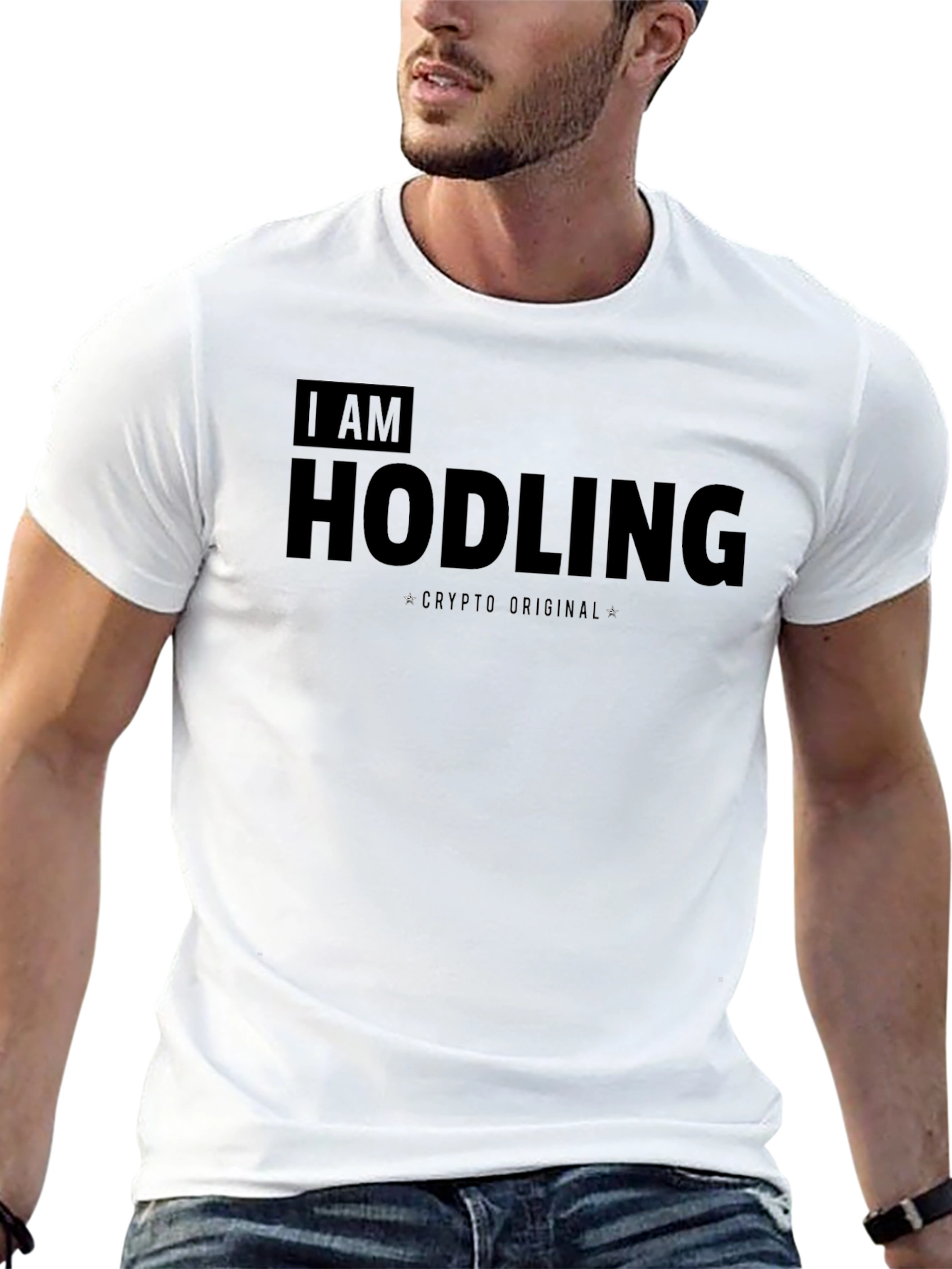 I AM HODLING Crypto Original T-Shirt