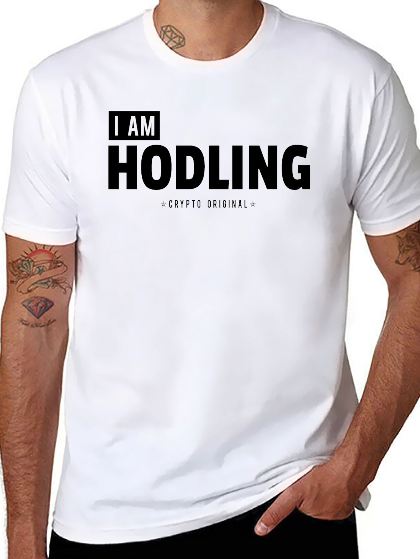 I AM HODLING Crypto Original T-Shirt