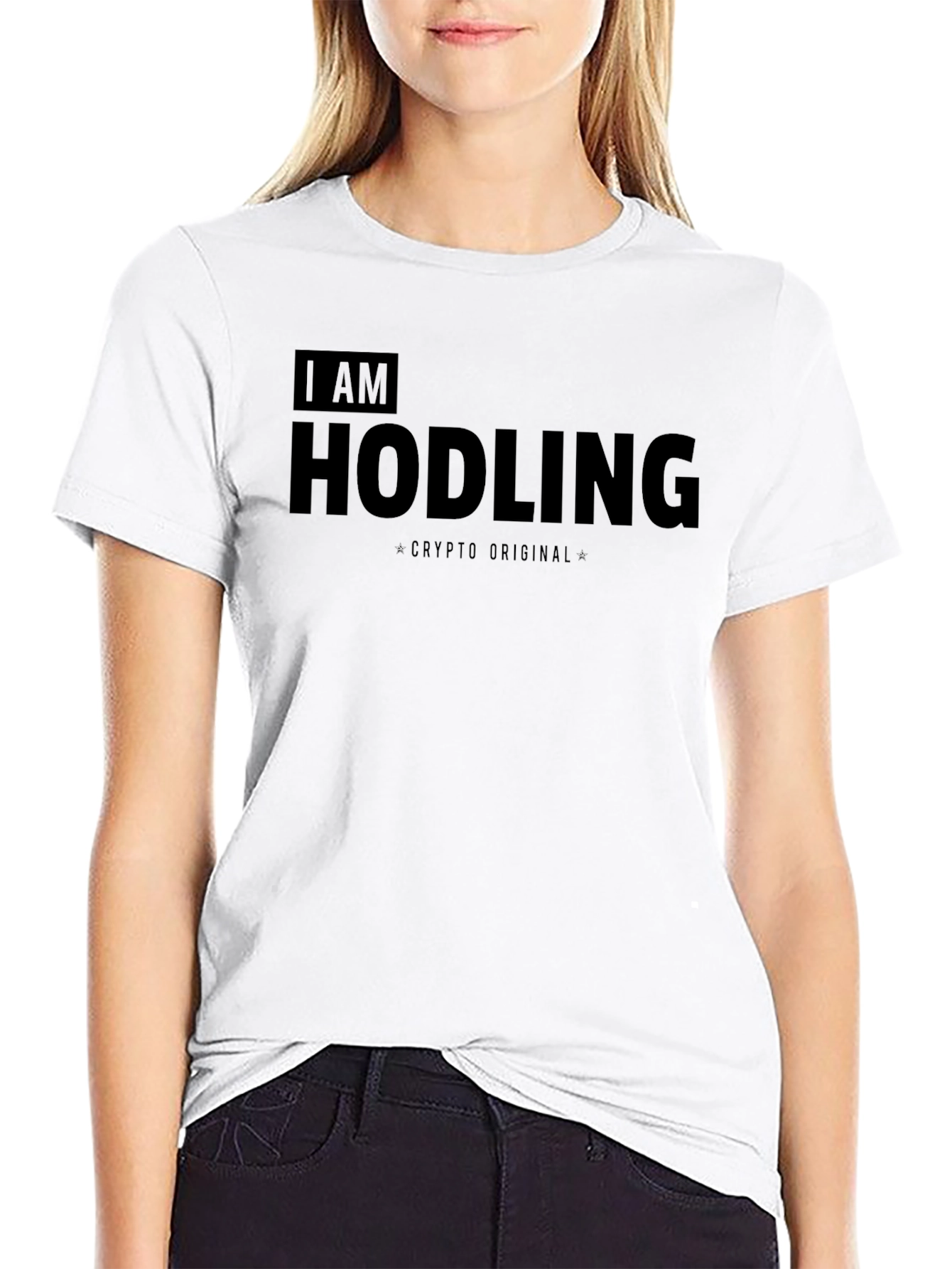 I AM HODLING Crypto Original T-Shirt
