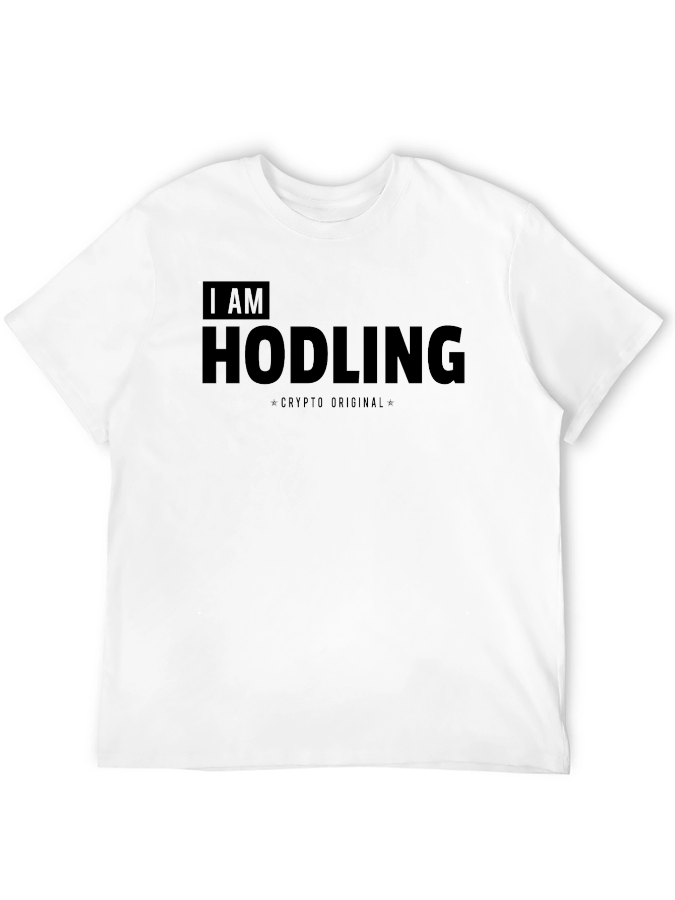 I AM HODLING Crypto Original T-Shirt
