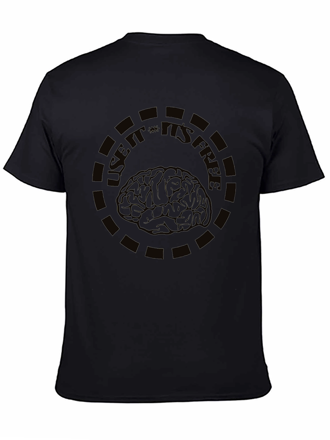 Use It Its Free Brain Graphic Tee