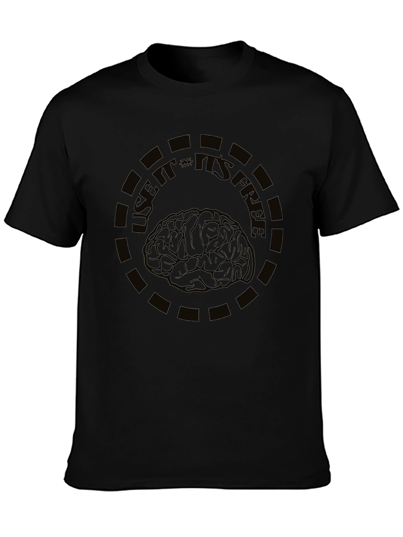 Use It Its Free Brain Graphic Tee
