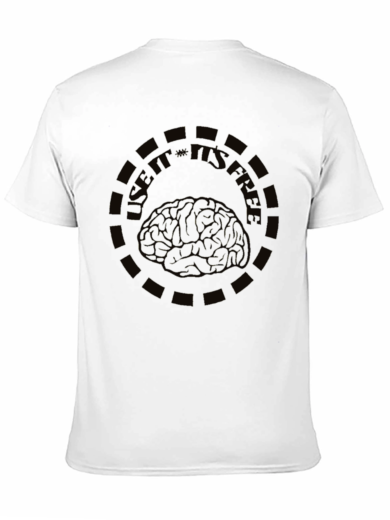 Use It Its Free Brain Graphic Tee