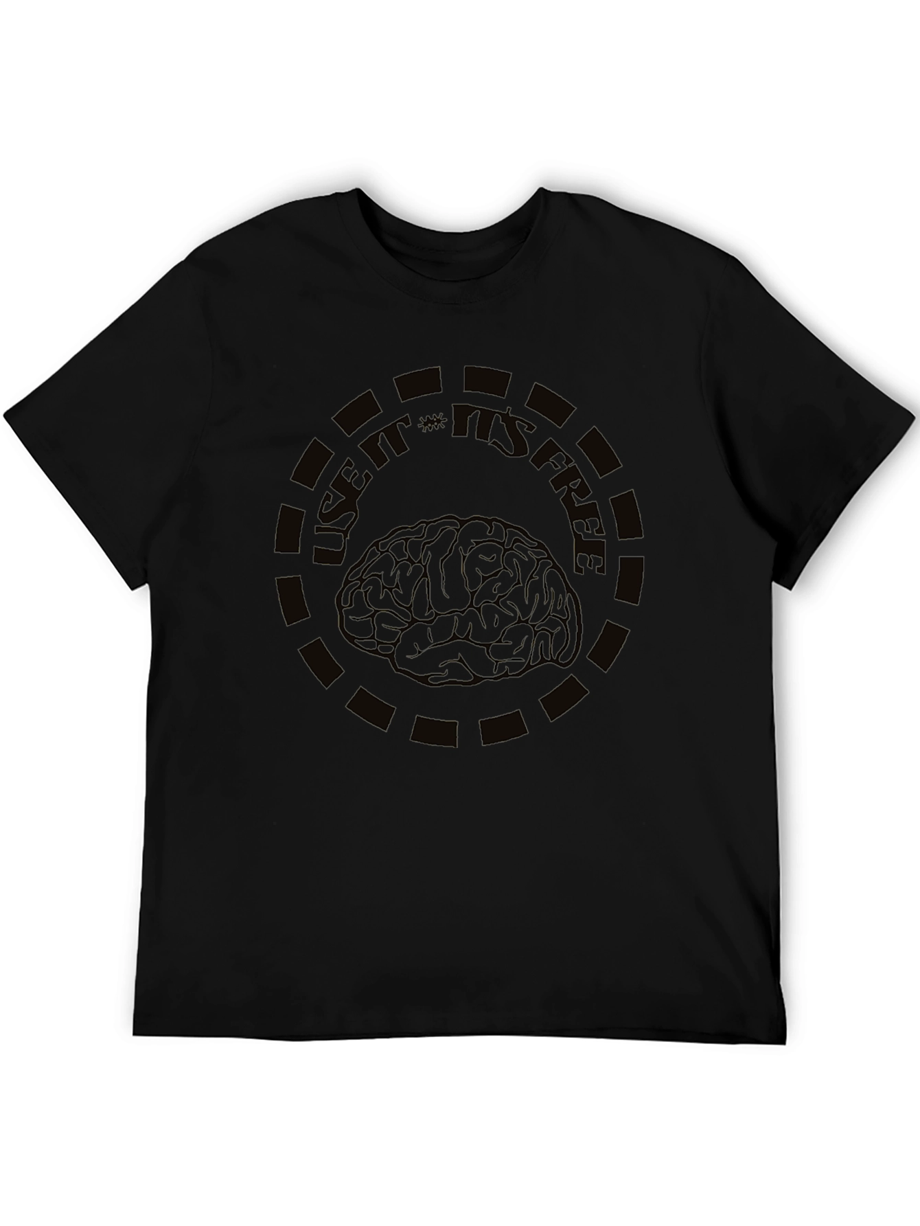Use It Its Free Brain Graphic Tee
