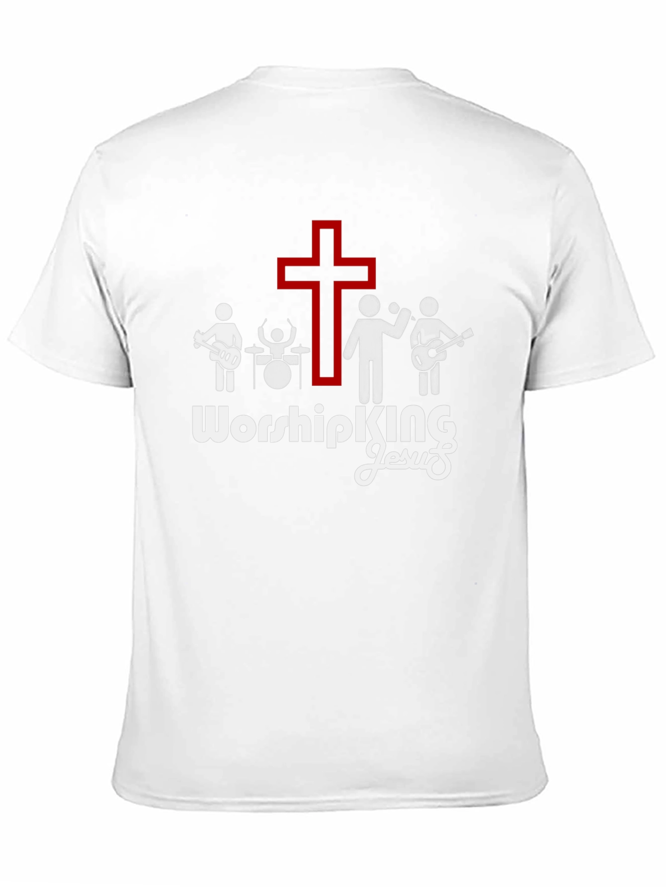 Worship King Jesus Christian Band T-Shirt