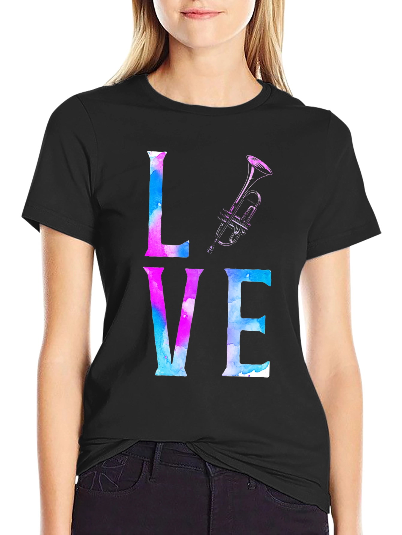 LOVE Trumpet T-Shirt - Musicians Tee