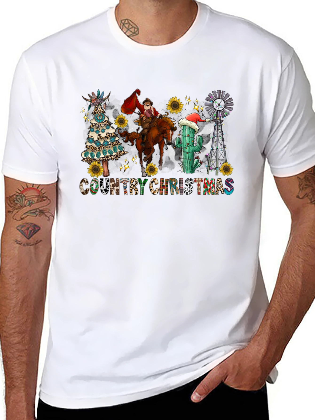Country Christmas T-Shirt
