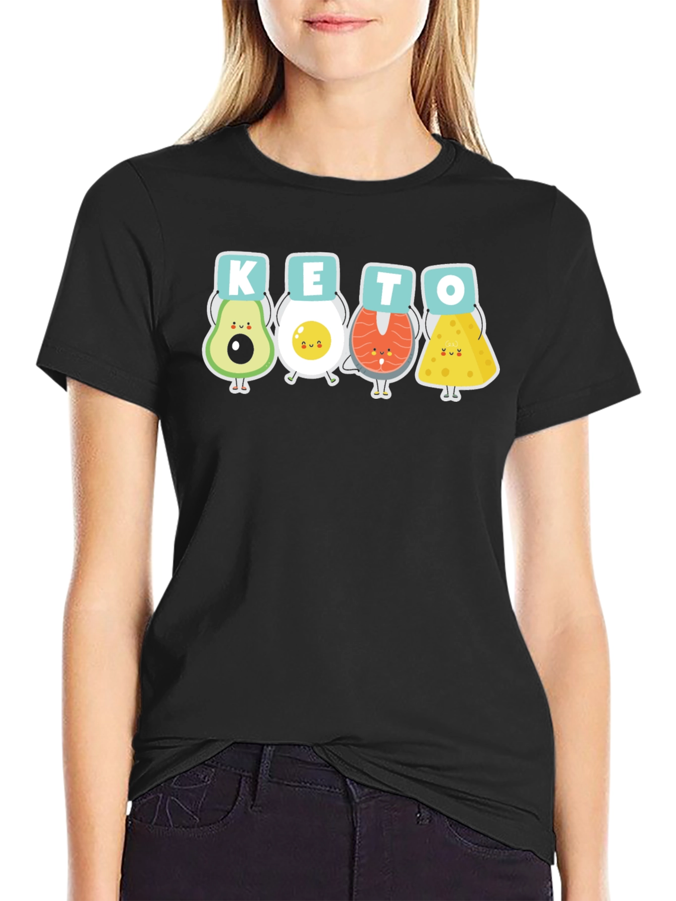 Keto Diet Cartoon T-Shirt