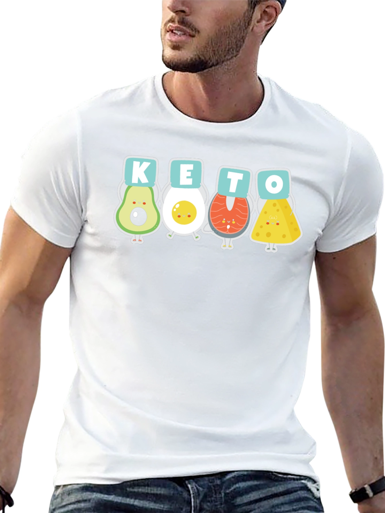 Keto Diet Cartoon T-Shirt