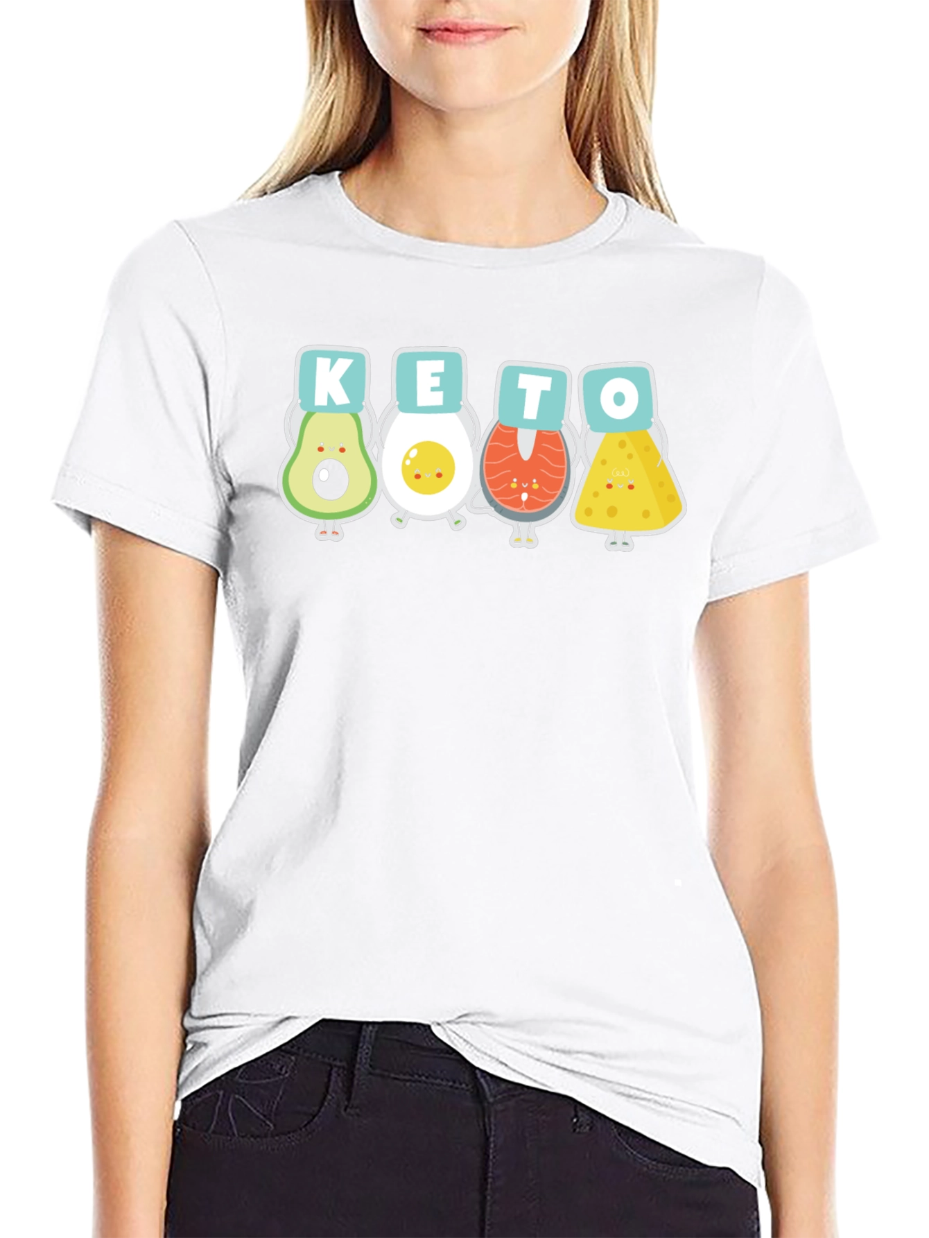 Keto Diet Cartoon T-Shirt