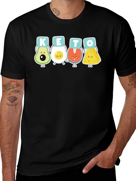 Keto Diet Cartoon T-Shirt