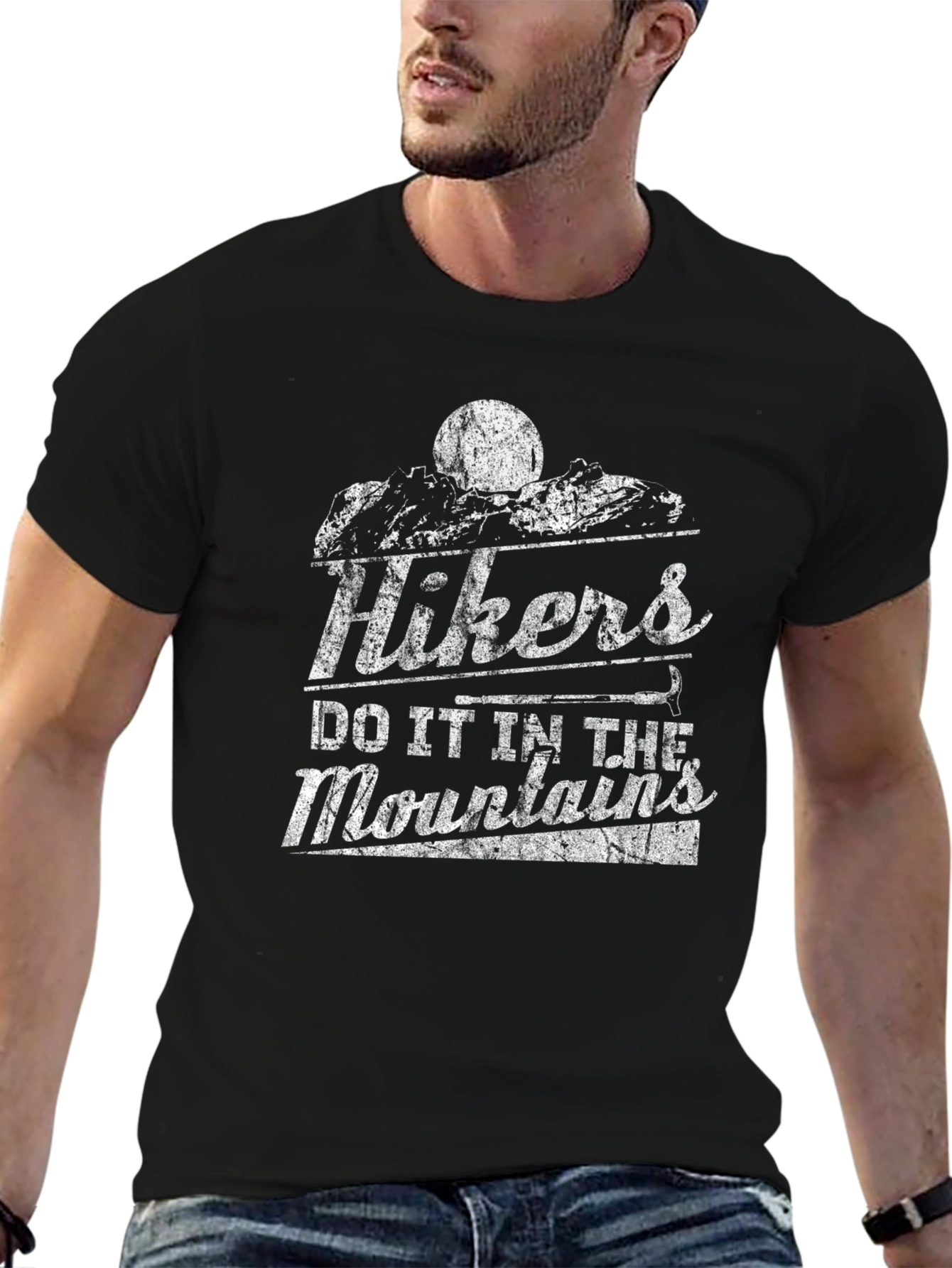 Hikers Do It In The Mountains Graphic Tee