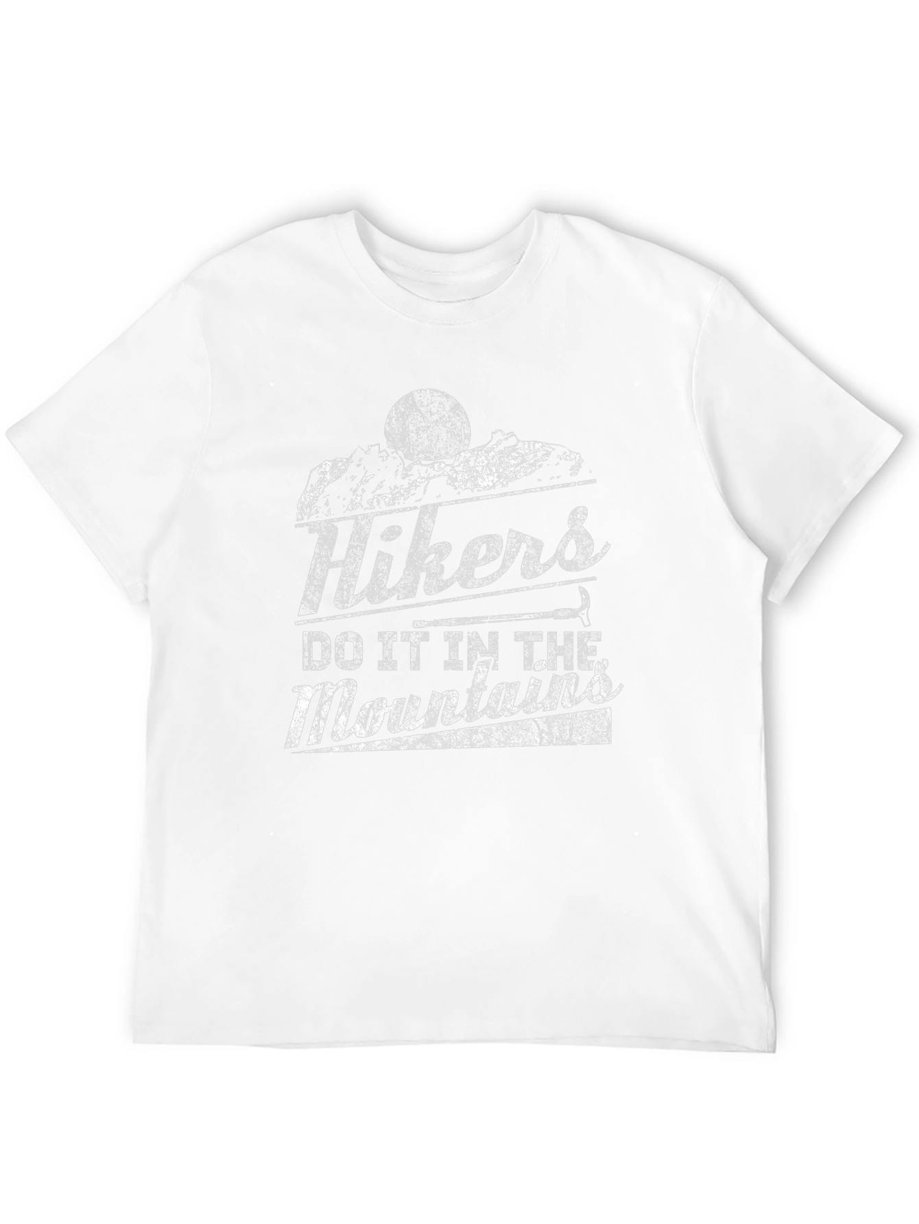 Hikers Do It In The Mountains Graphic Tee