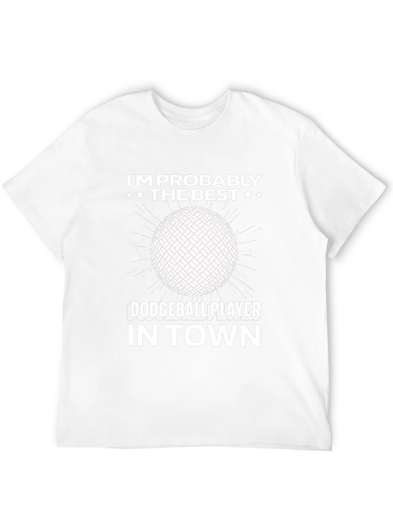 Best Dodgeball Player T-Shirt - Funny Sport Tee