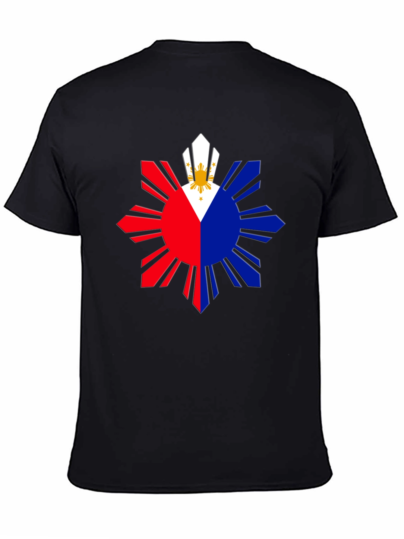 Philippines Flag Sun T-Shirt - Filipino Pride Tee