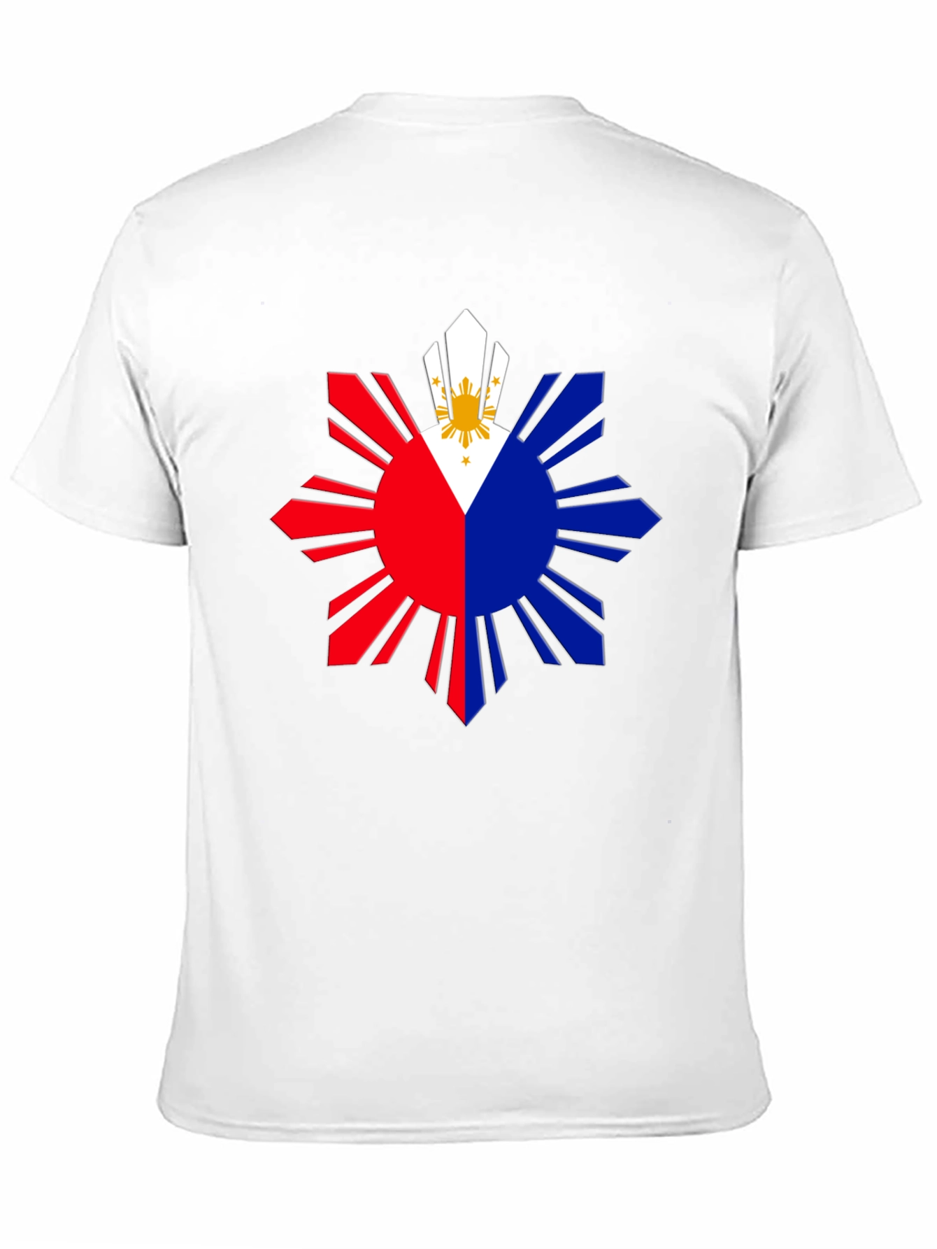 Philippines Flag Sun T-Shirt - Filipino Pride Tee