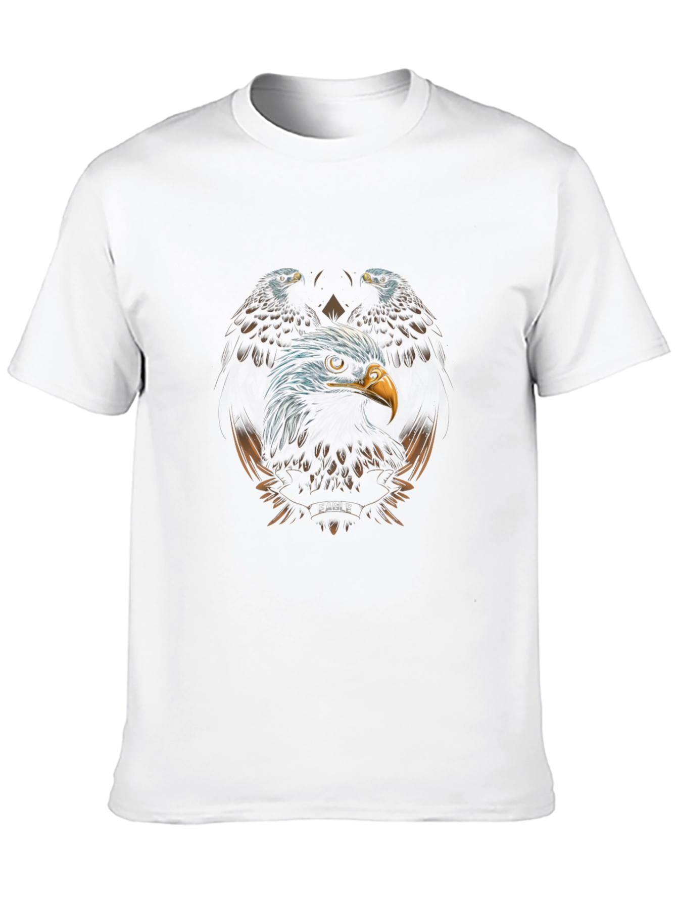 Eagle Graphic Print T-Shirt - Premium Cotton Blend