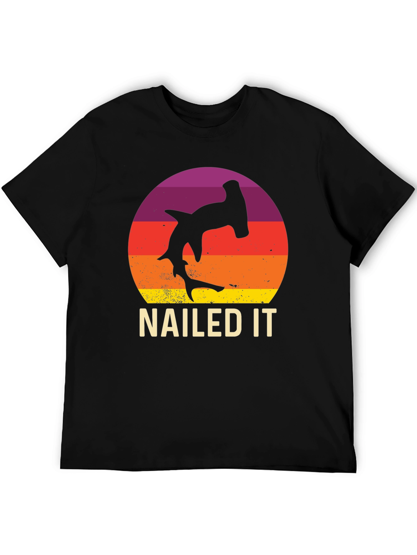 Nailed It Hammerhead Shark Graphic Tee