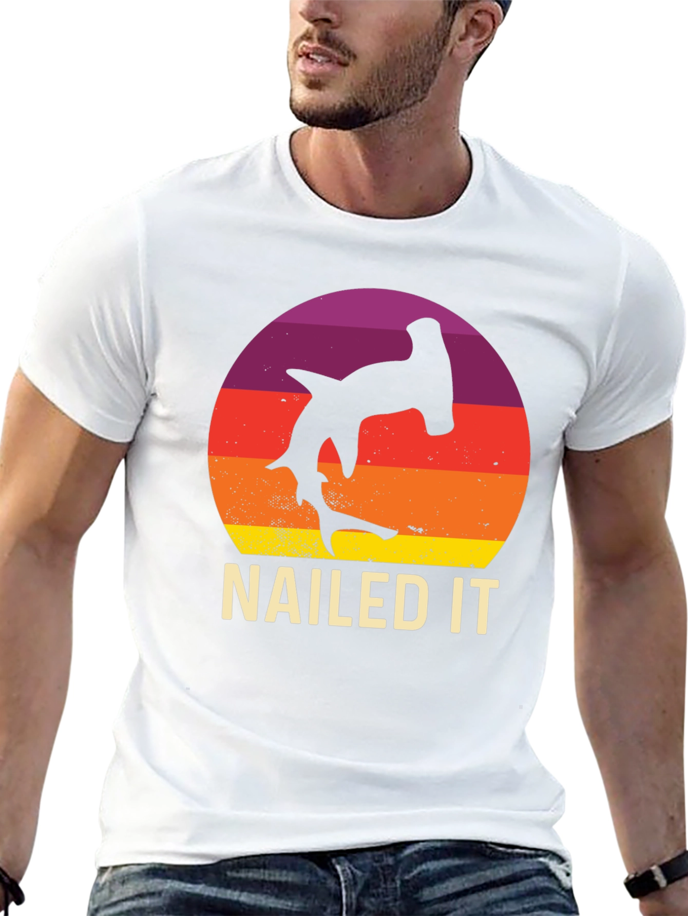 Nailed It Hammerhead Shark Graphic Tee