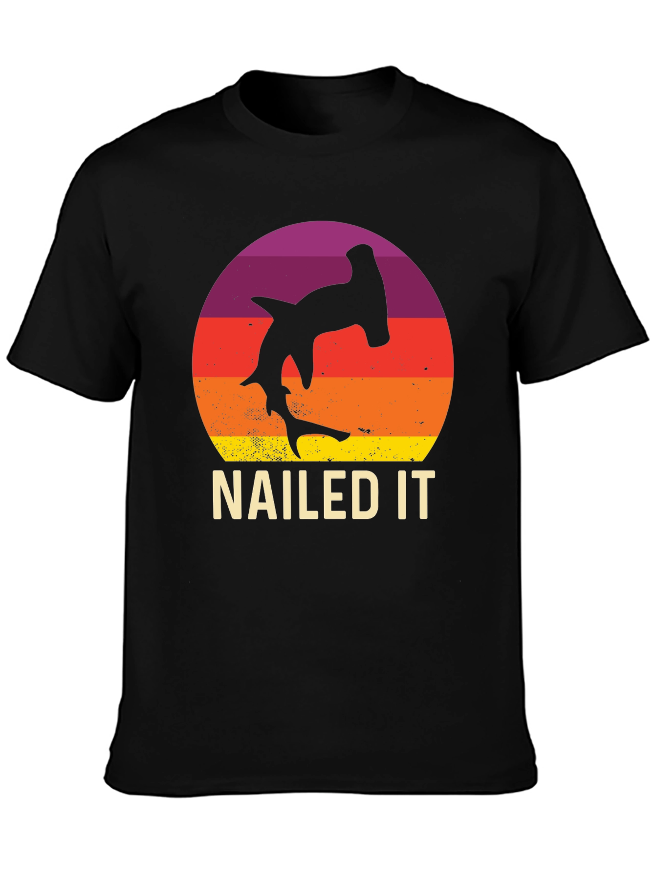 Nailed It Hammerhead Shark Graphic Tee