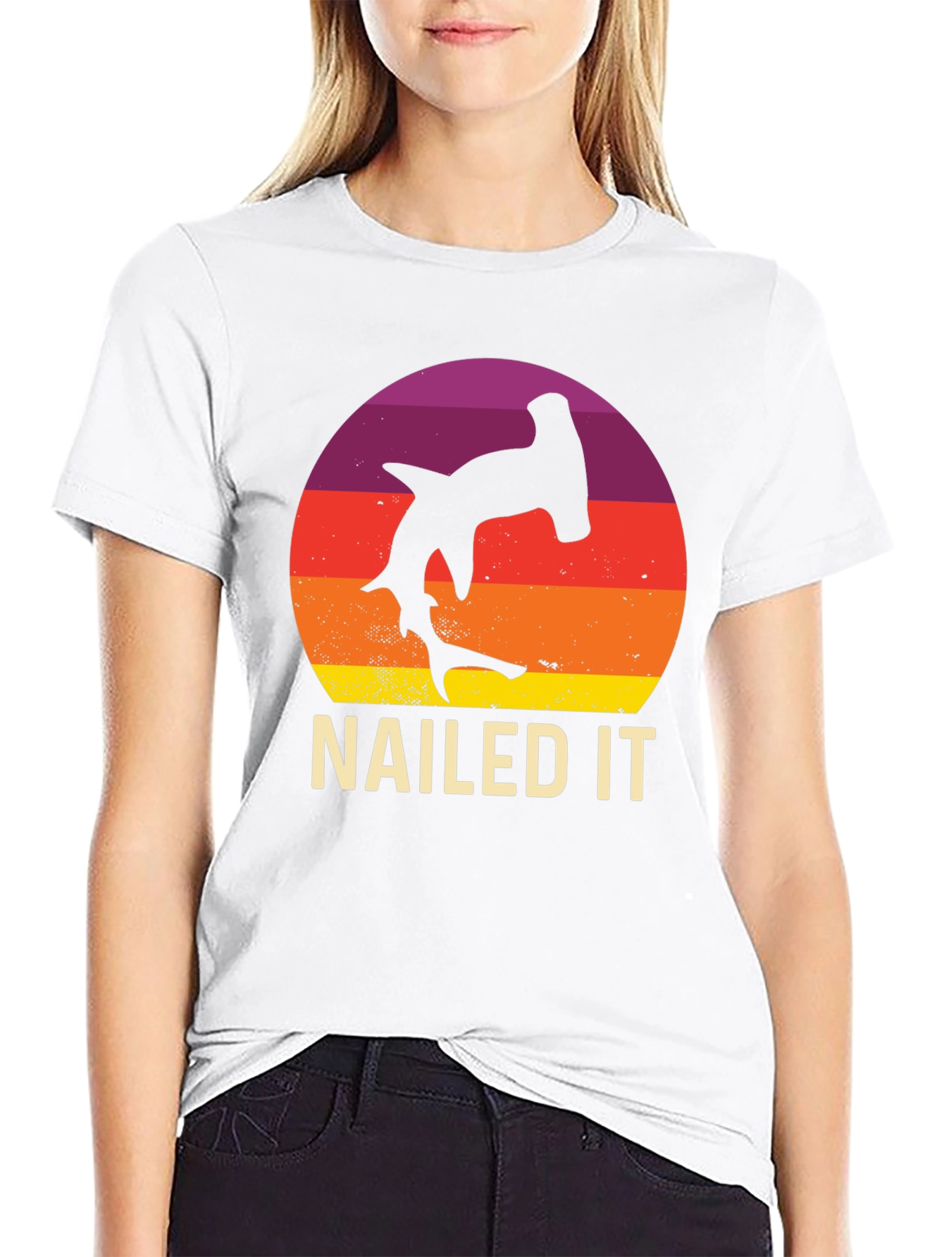 Nailed It Hammerhead Shark Graphic Tee