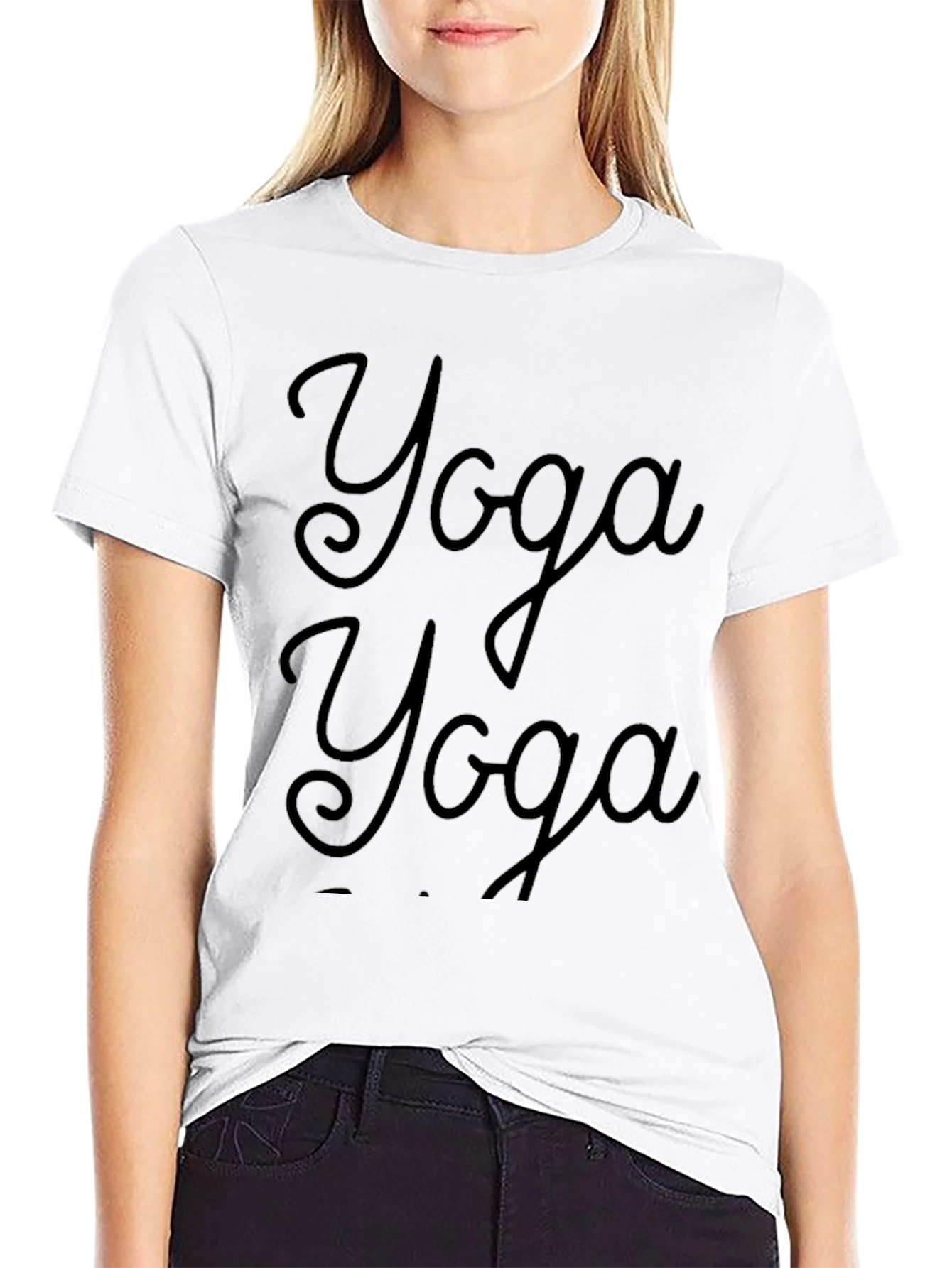 Yoga Graphic T-Shirt - Casual Comfort