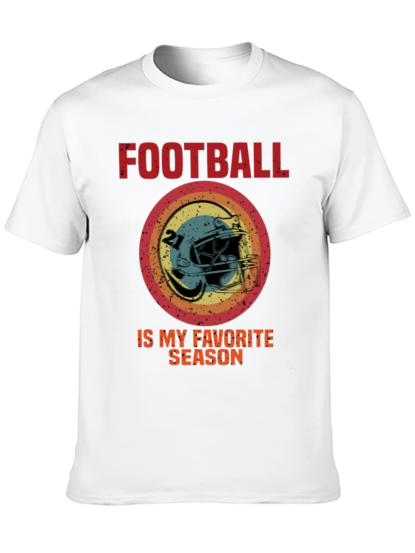Football Is My Favorite Season Graphic T-Shirt