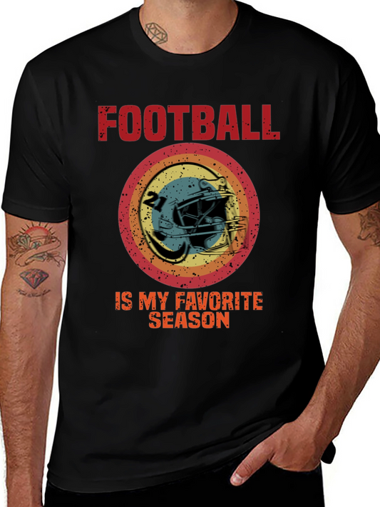 Football Is My Favorite Season Graphic T-Shirt