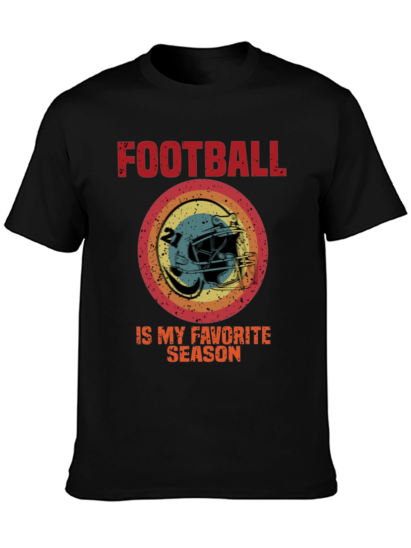 Football Is My Favorite Season Graphic T-Shirt