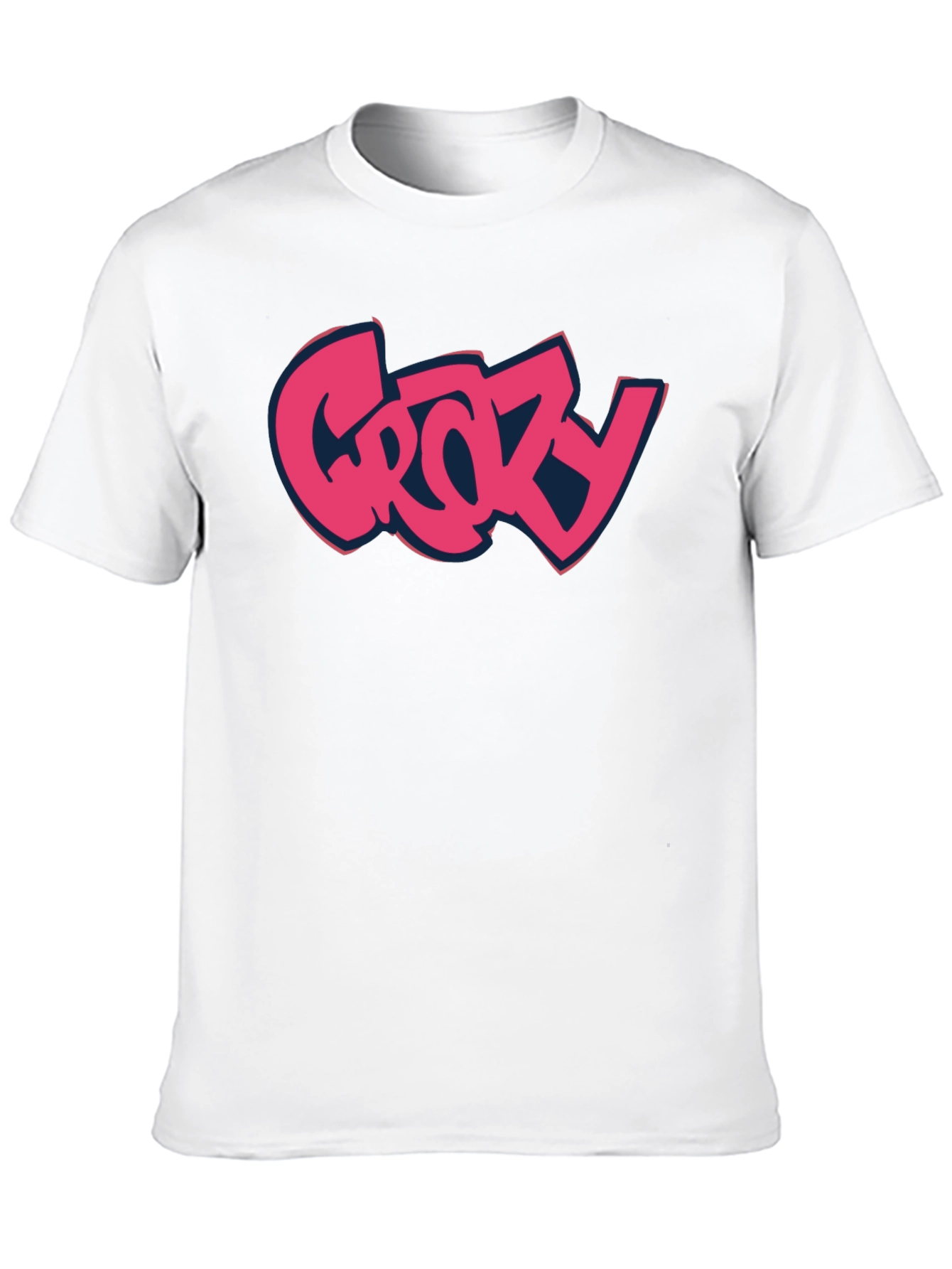 Grozy Black T-Shirt - Casual Wear