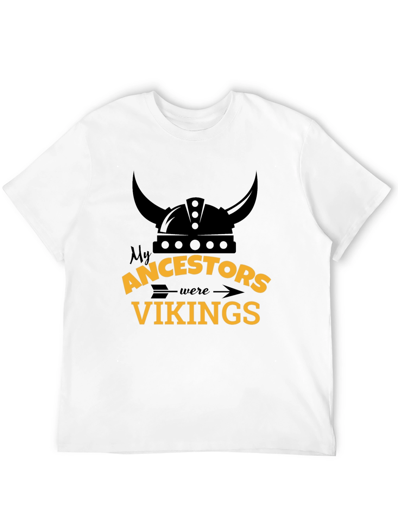 Viking Ancestry T-Shirt - Black