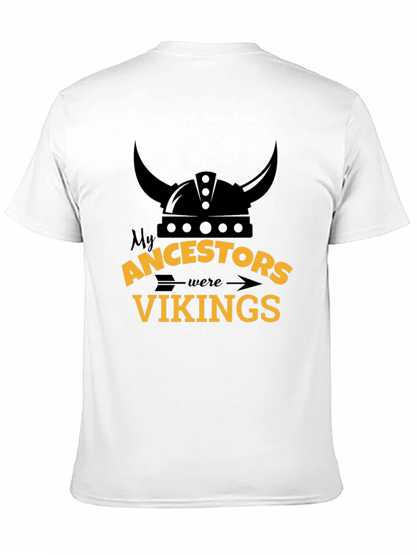 Viking Ancestry T-Shirt - Black