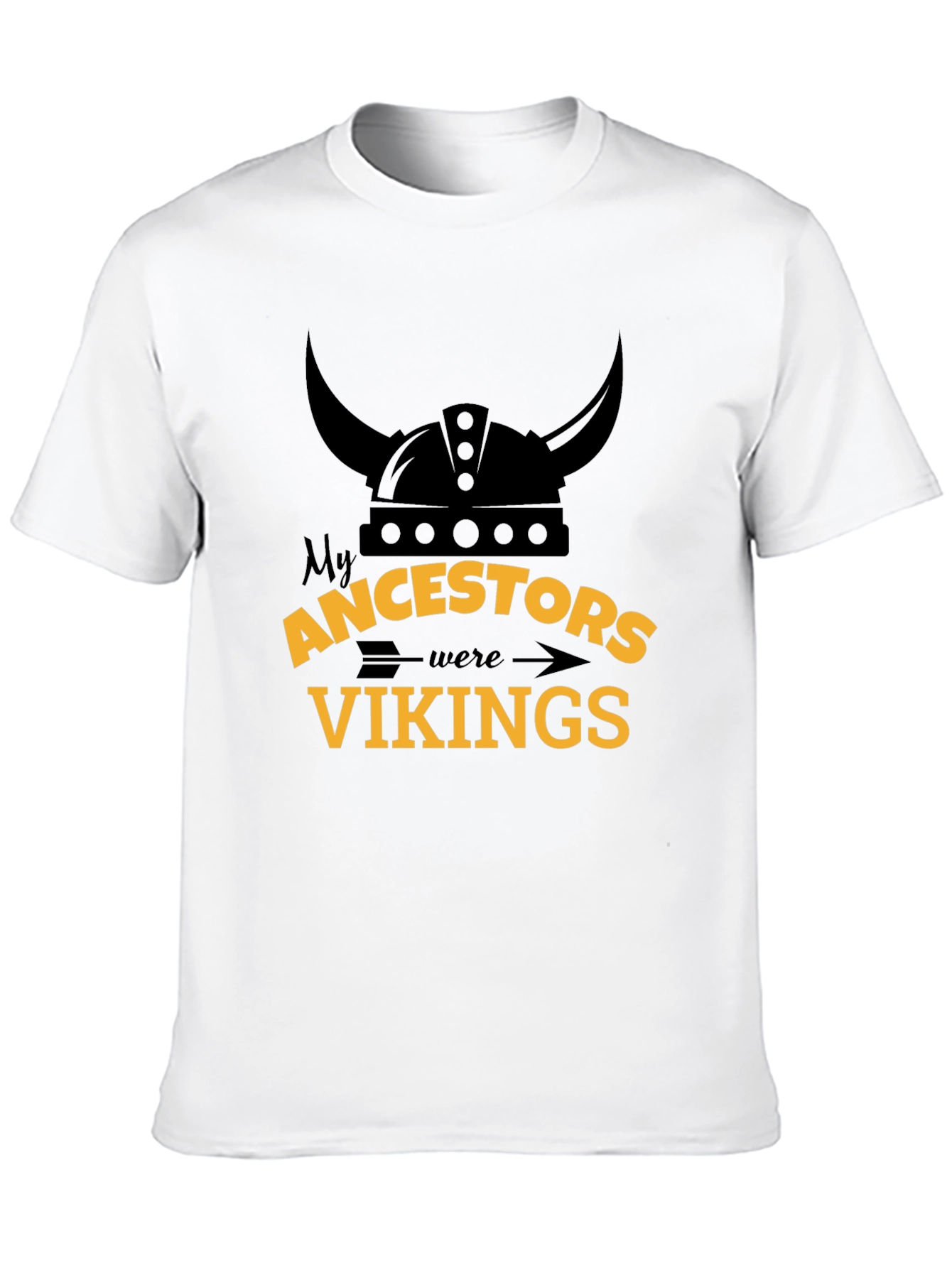 Viking Ancestry T-Shirt - Black