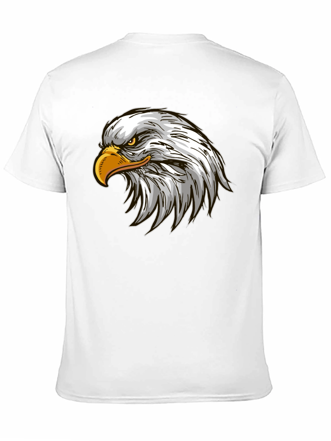 Bald Eagle Graphic T-Shirt - Black