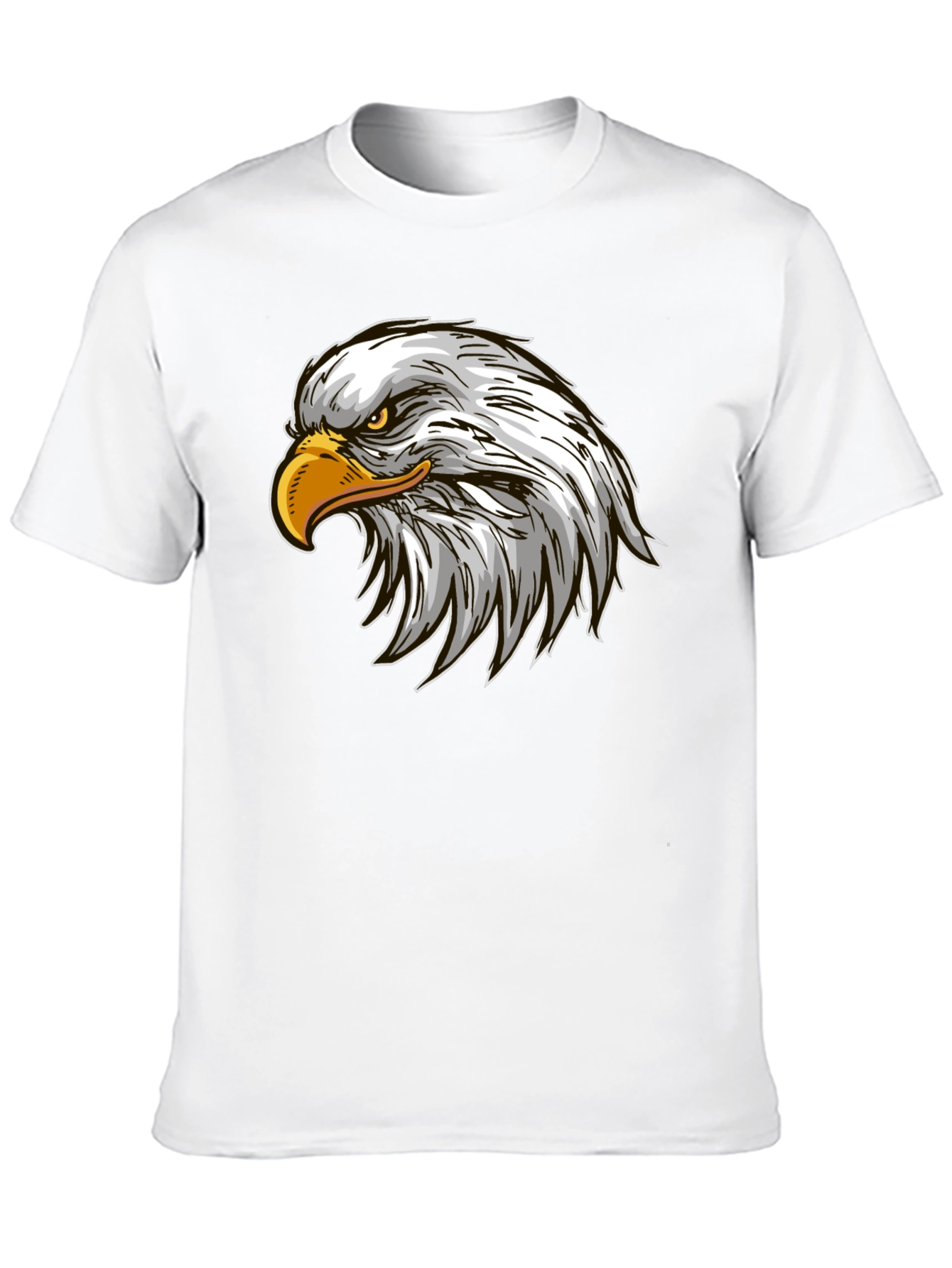 Bald Eagle Graphic T-Shirt - Black