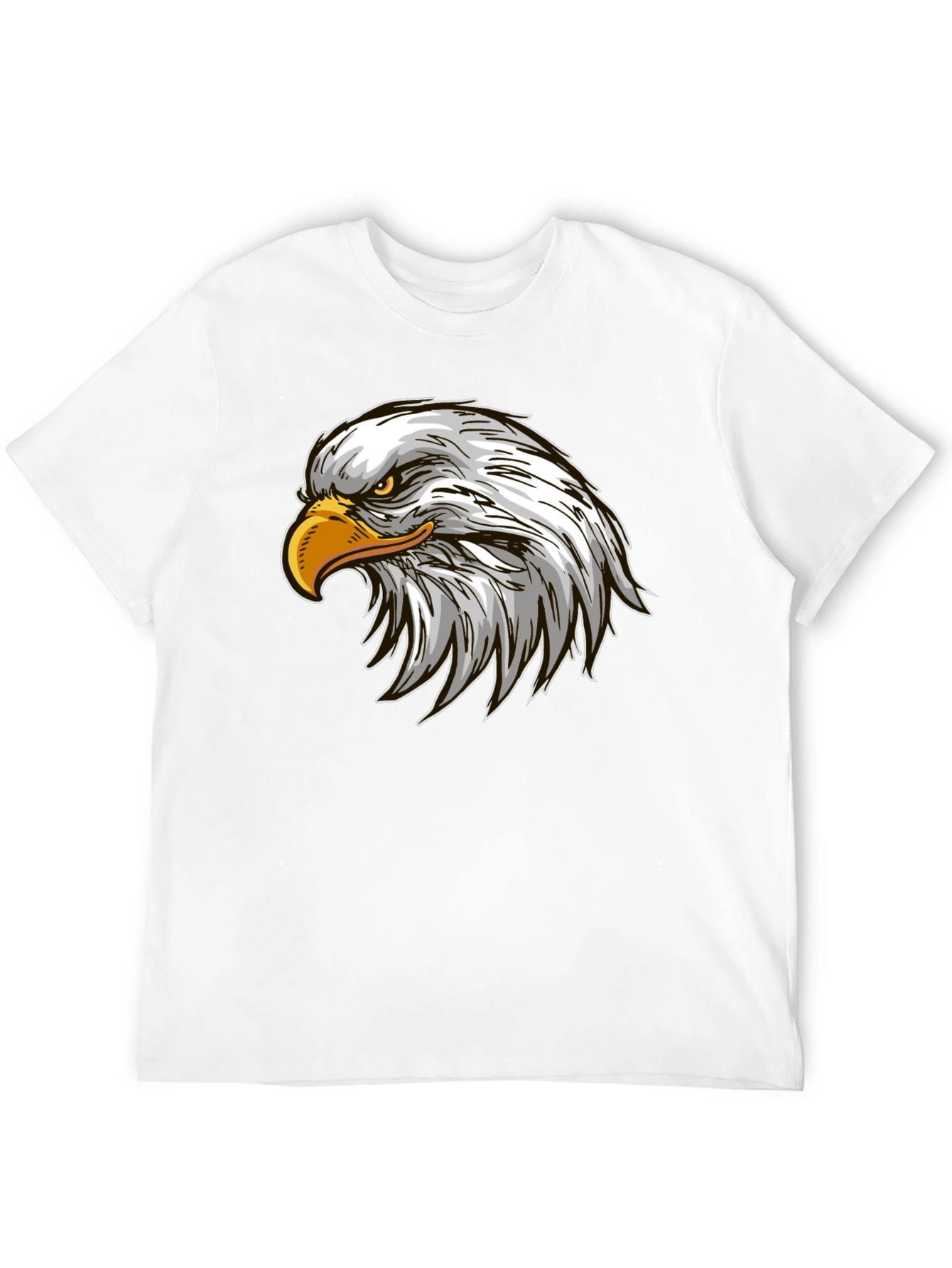 Bald Eagle Graphic T-Shirt - Black