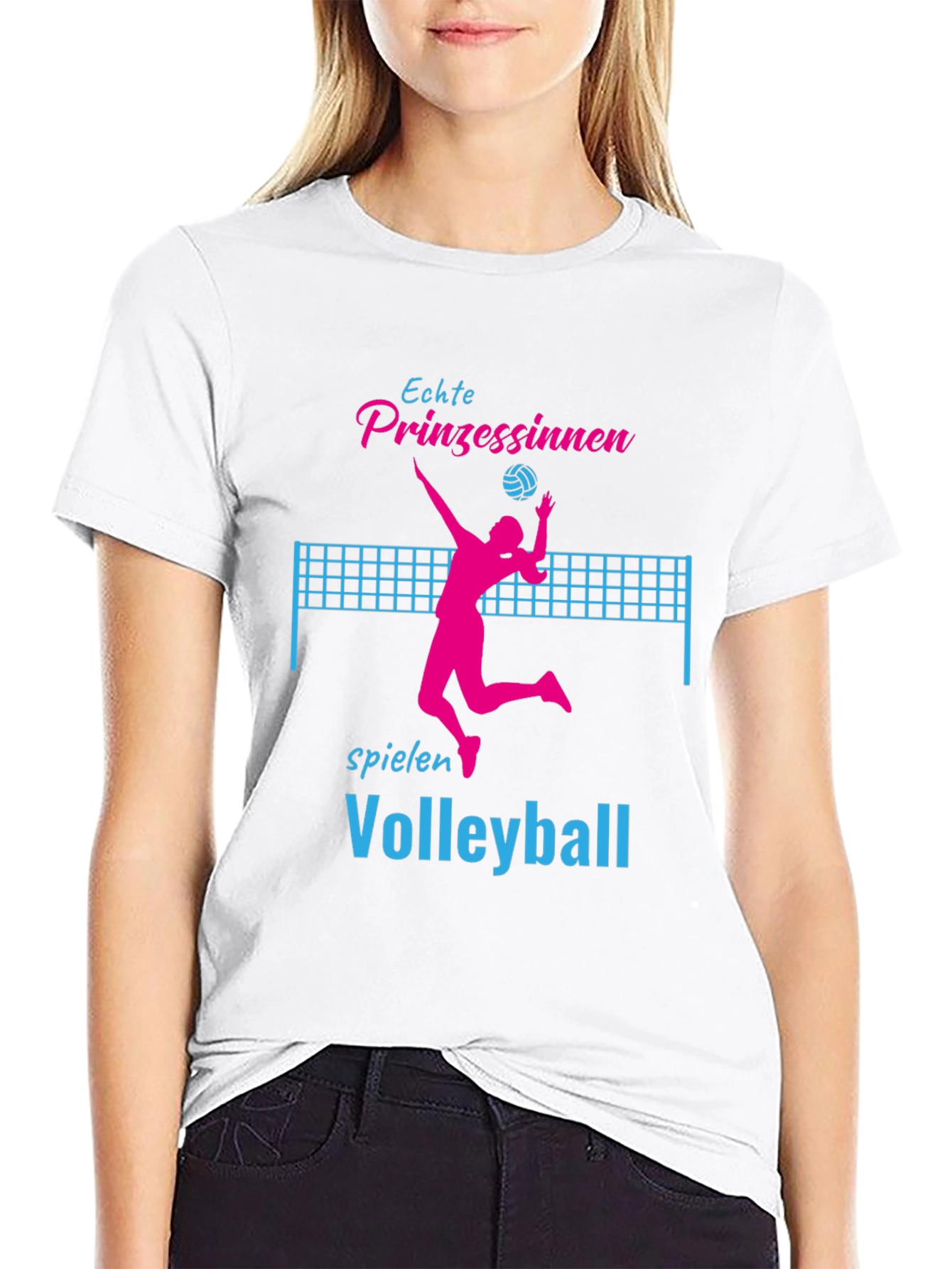 Volleyball Princess T-Shirt - Play Like Royalty!
