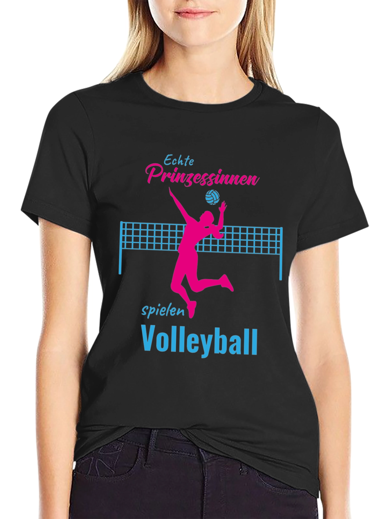 Volleyball Princess T-Shirt - Play Like Royalty!