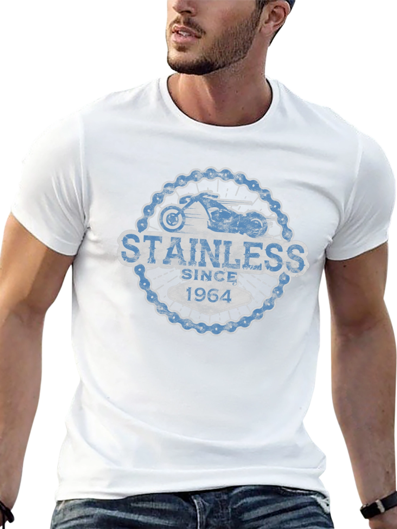 Stainless Since 1964 Motorcycle T-Shirt