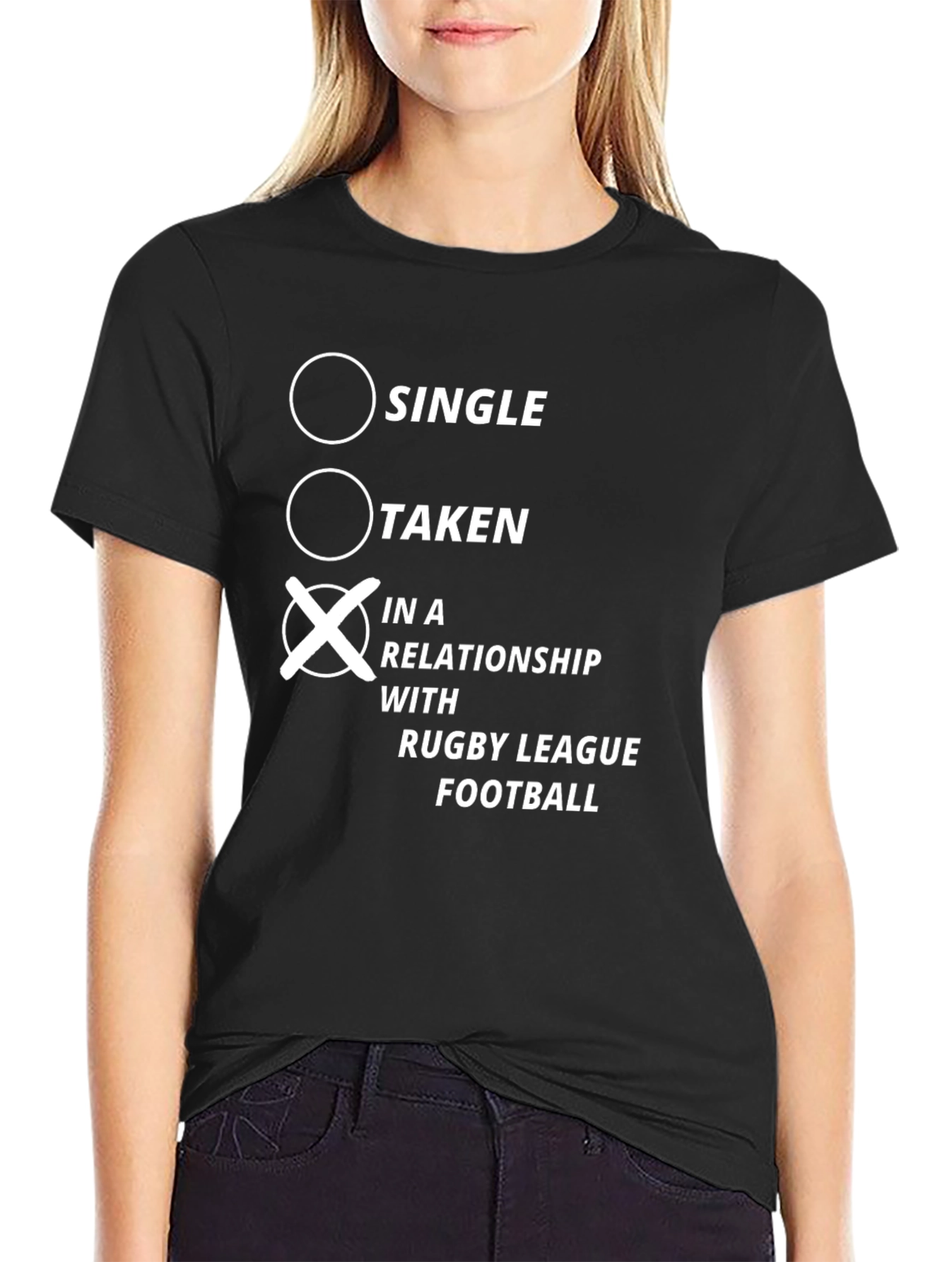 Rugby League Football Relationship T-Shirt
