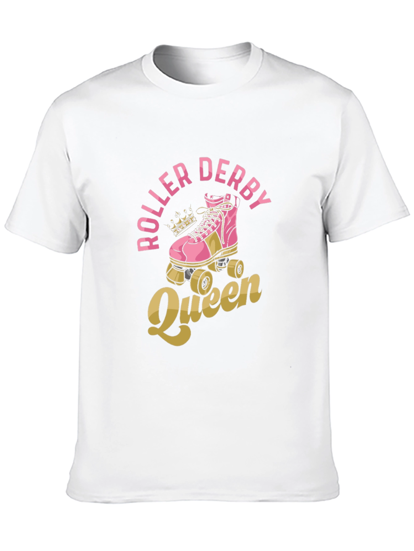 Roller Derby Queen T-Shirt - Graphic Print Tee