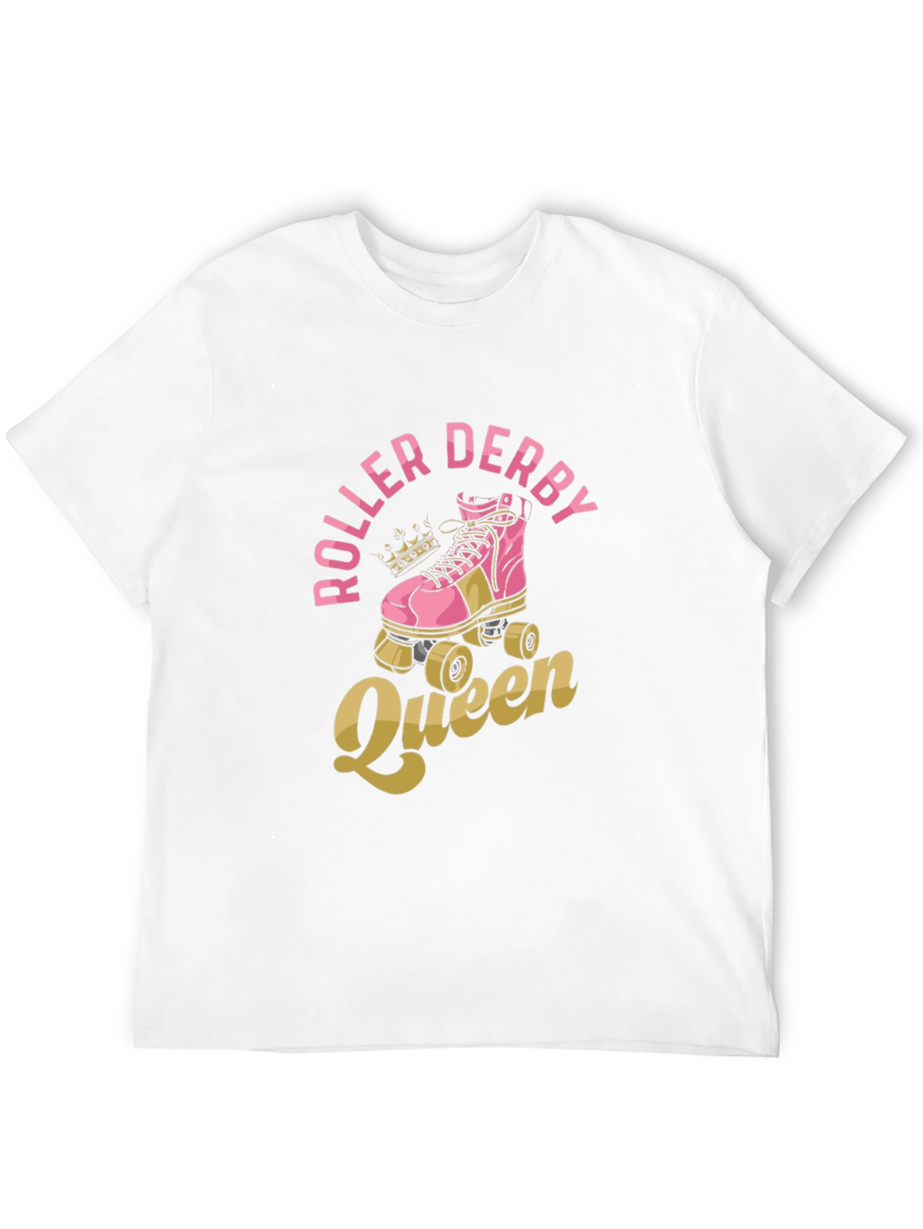 Roller Derby Queen T-Shirt - Graphic Print Tee